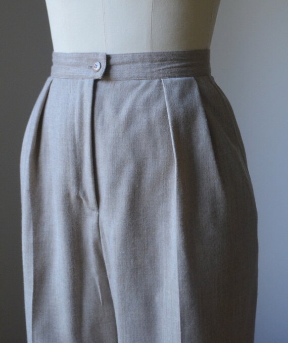 1990's Wool Pants Suit By Jones NY Women's Size 1… - image 3