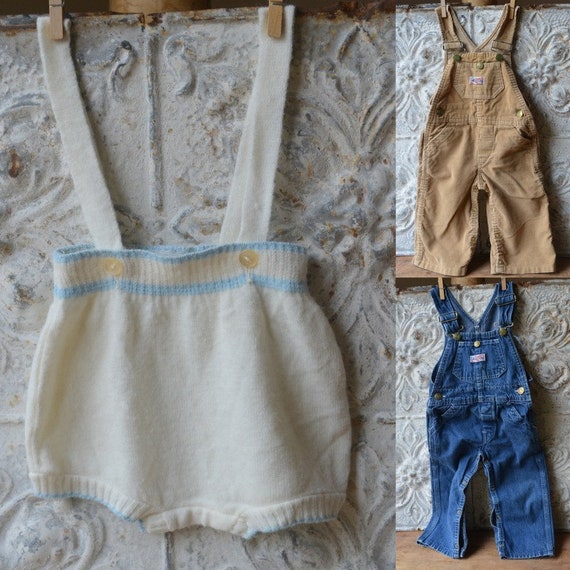 Vintage Set Of Three Baby Clothes Size 12-24 Month