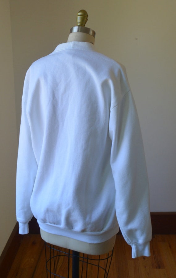 Vintage "Special Nurse" Cardigan Sweatshirt Size … - image 9