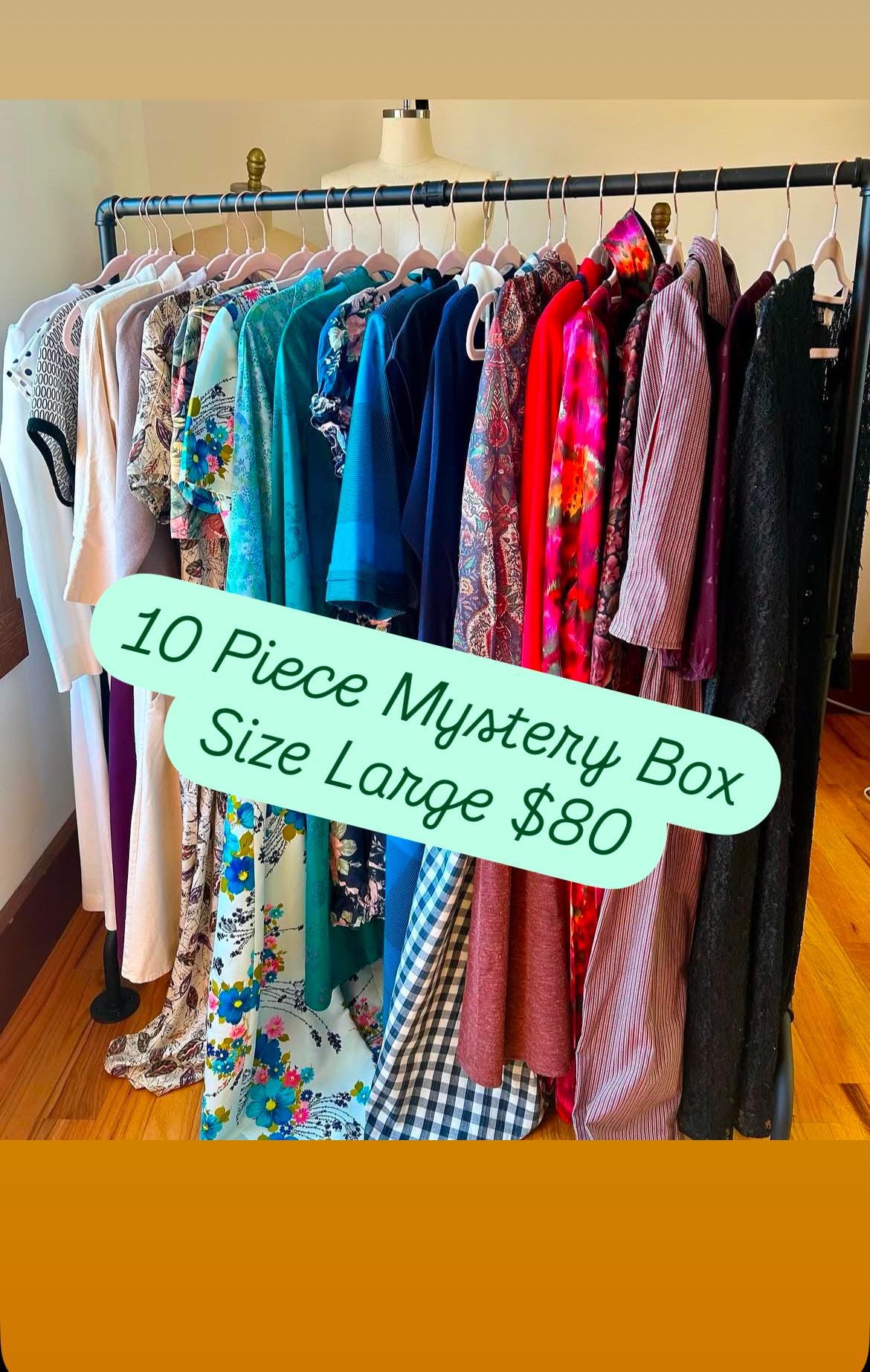 Oversized Clothing Thrift Store