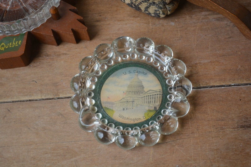 Collection of Three Vintage Ashtrays Etsy