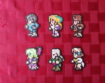 Tales of Xillia Main Party Bead Sprite Set (Jude, Milla, Alvin, Elize, Rowen, Leia)