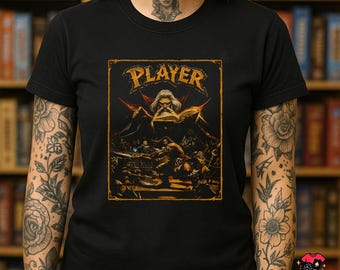 HeroQuest Inspired PLAYER T-Shirt | Retro Board Game Tee | Fantasy Dungeon Crawler Gift | Adventure Gamer Unisex Shirt