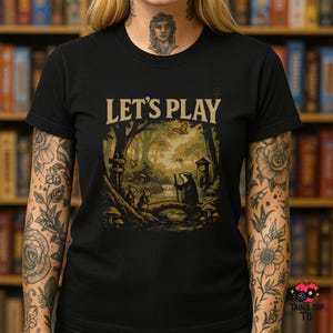LET'S PLAY T-Shirt: Everdell Inspired Retro Board Game Tee