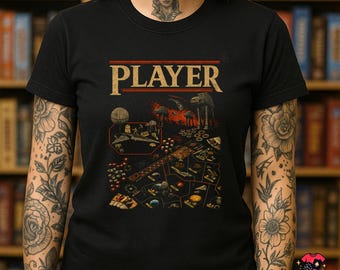 Star Wars Rebellion Inspired PLAYER T-Shirt | Retro Board Game Tee | Galactic Strategy Gamer Gift | Sci-Fi Tabletop Unisex Shirt