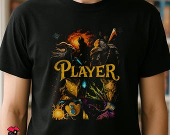 Slay the Spire Inspired PLAYER T-Shirt | Retro Board Game Tee | Deck Building Gamer Gift | Fantasy Strategy Unisex Shirt