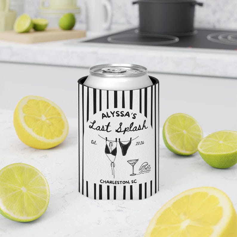 coastal bachelorette can cooler
