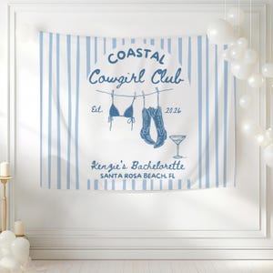 Coastal cowgirl bachelorette decorations beach bach decor