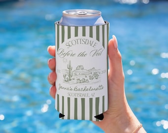 Scottsdale Before The Veil Cozie, Scottsdale Bachelorette Party Favor, Scottsdale Before The Veil Decor, Scottsdale Bachelorette Gifts