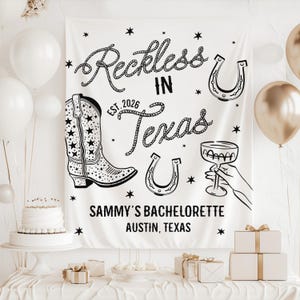 Austin Texas bachelorette decor