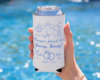 She Found Her Honey Honey Bachelorette Can Cooler, Mamma Mia Bachelorette Party Favor, Mamma Mia Bachelorette Favors, Honey Honey Can Cooler