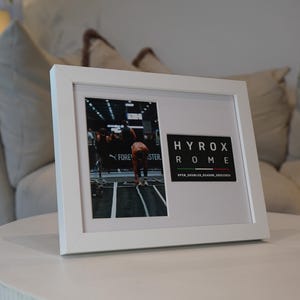 HYROX Patch Frame in White 25/26 Season