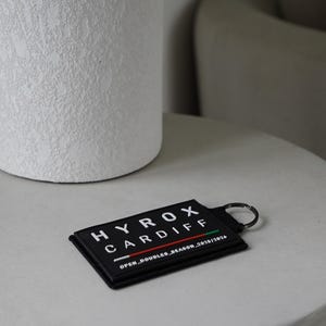 Portachiavi in velcro (compatibile con patch HYROX)