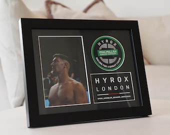 HYROX Patch Frame (25/26 Season patch & Cancer Support patch)