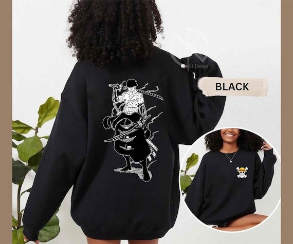 Pirate Swordsman Shirt, Anime Warrior Tee, Samurai-Inspired Hoodie & Adventure Sweatshirt