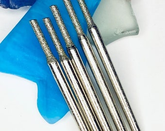2.0mm Diamond Drill Bits: Drill Sea Glass Sea Shells & Jewelry Making (Free Instruction Guide)