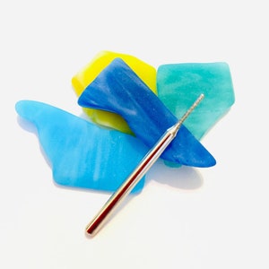1/16 inch, 1.5mm diamond drill bit for drilling beach glass and making jewelry