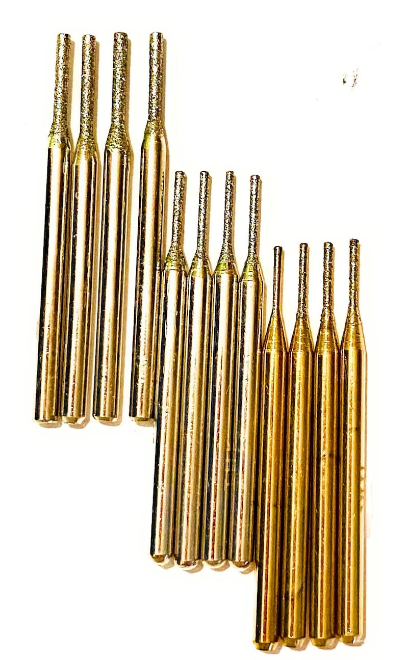 Beginner's Sea Glass Drilling Set 12 Diamond Drill Bits Etsy