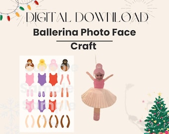 Ballerina Photo Face Craft
