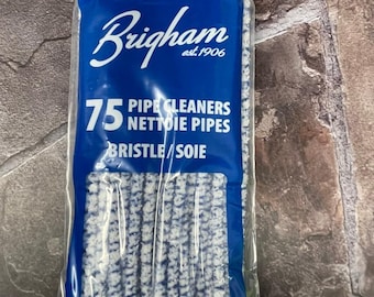 Limpiadores de pipas Brigham Bristle (paquete de 75) - Accesorios para fumar