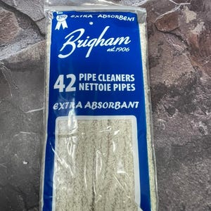 Limpiadores de pipas extra absorbentes Brigham (42 por paquete)