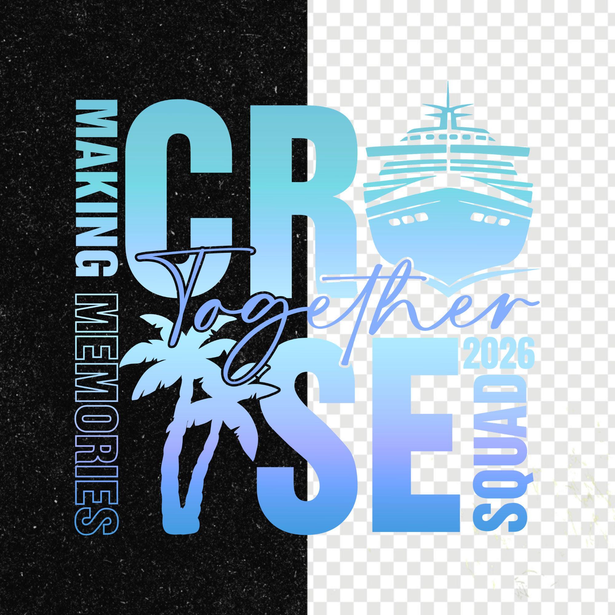 Cruise Squad 2026 Graphic, Matching Family Vacation Design PNG - Etsy