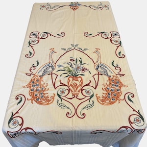Vintage Hungarian Tablecloth - Etsy