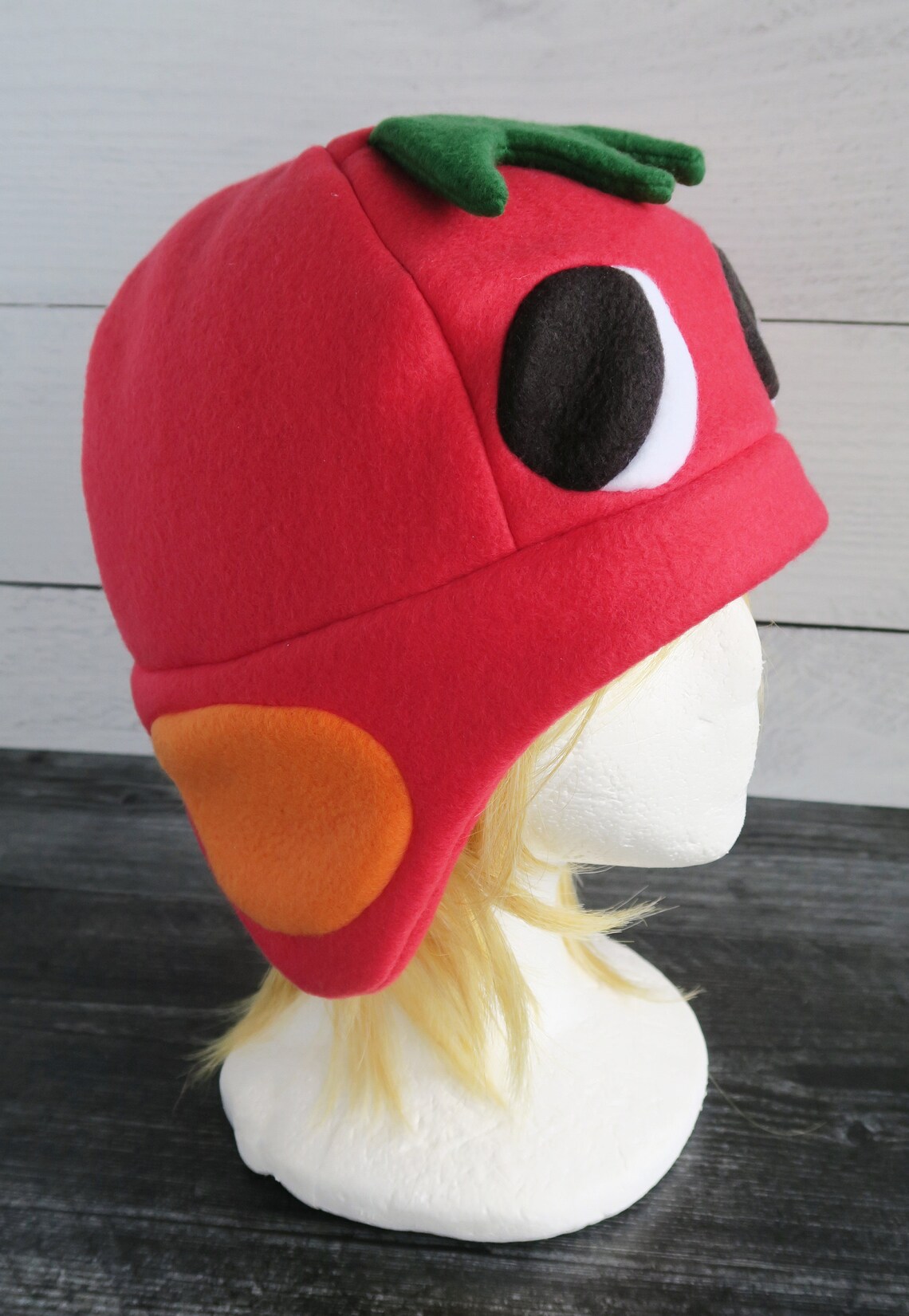 Ketchup the Duck Animal Crossing New Horizons Fleece Hat Etsy