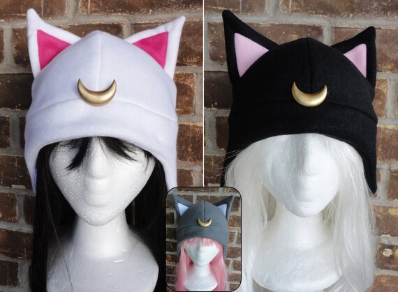 Sailor Moon Luna Character Winter Beanie Knit Hat Gift Cosplay US SHIP
