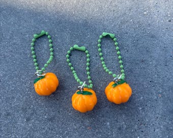 Pumpkin Tumbler Handle Charm – Fall Cup Accessory
