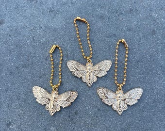 Golden Moth Deadly Damask Stanley Handle Charm