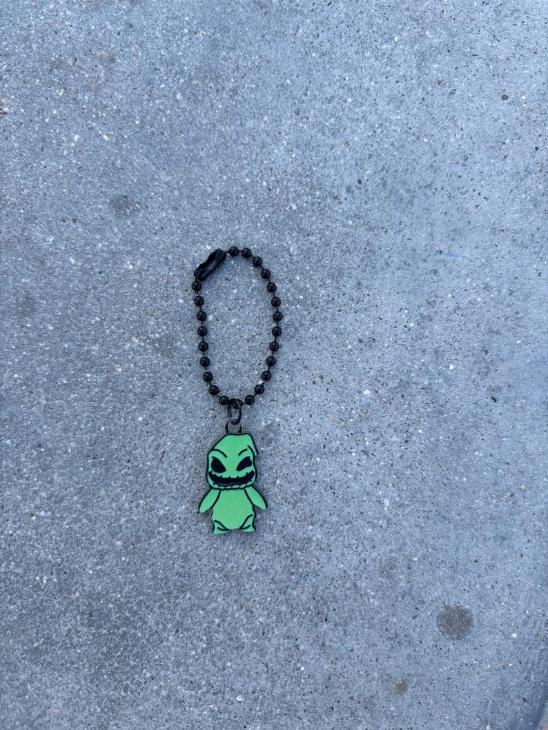 Oogie Boogie- Nightmare Before Christmas Tumbler Handle Charm image 7