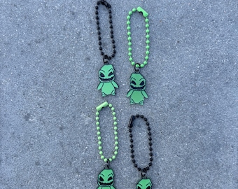 Oogie Boogie- Nightmare Before Christmas Tumbler Handle Charm