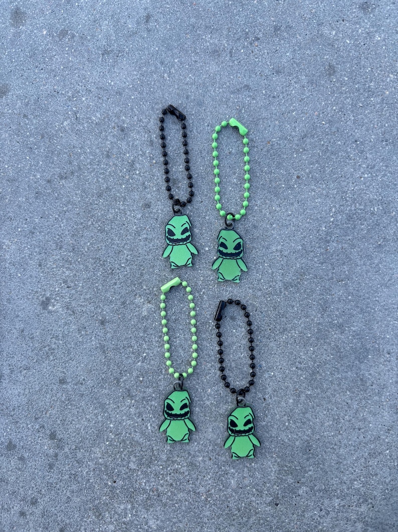 Oogie Boogie- Nightmare Before Christmas Tumbler Handle Charm image 1