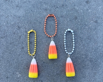 Candy Corn Tumbler Handle Charm – Halloween Cup Accessory