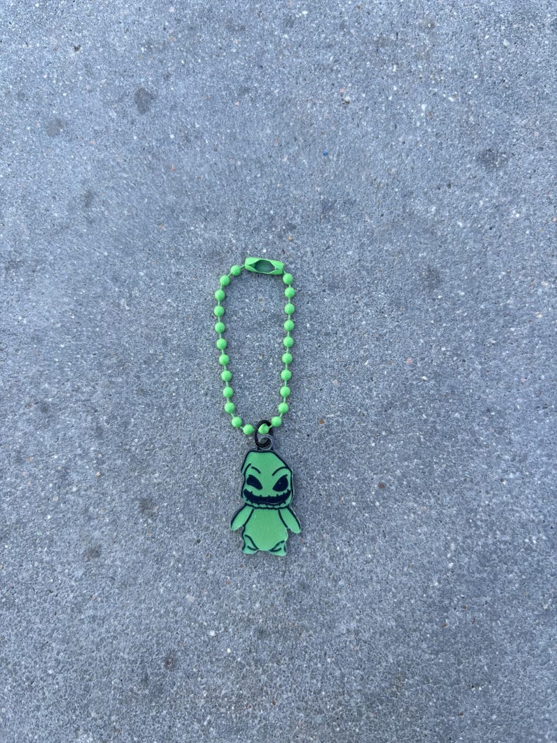 Oogie Boogie- Nightmare Before Christmas Tumbler Handle Charm image 8