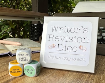 Writer's Revision Dice – Creative Writing Tool