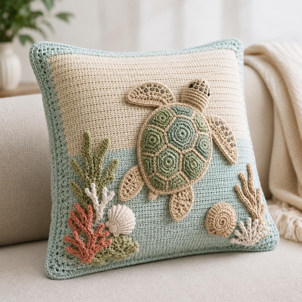 クッションかぎ針編み - Etsy 日本