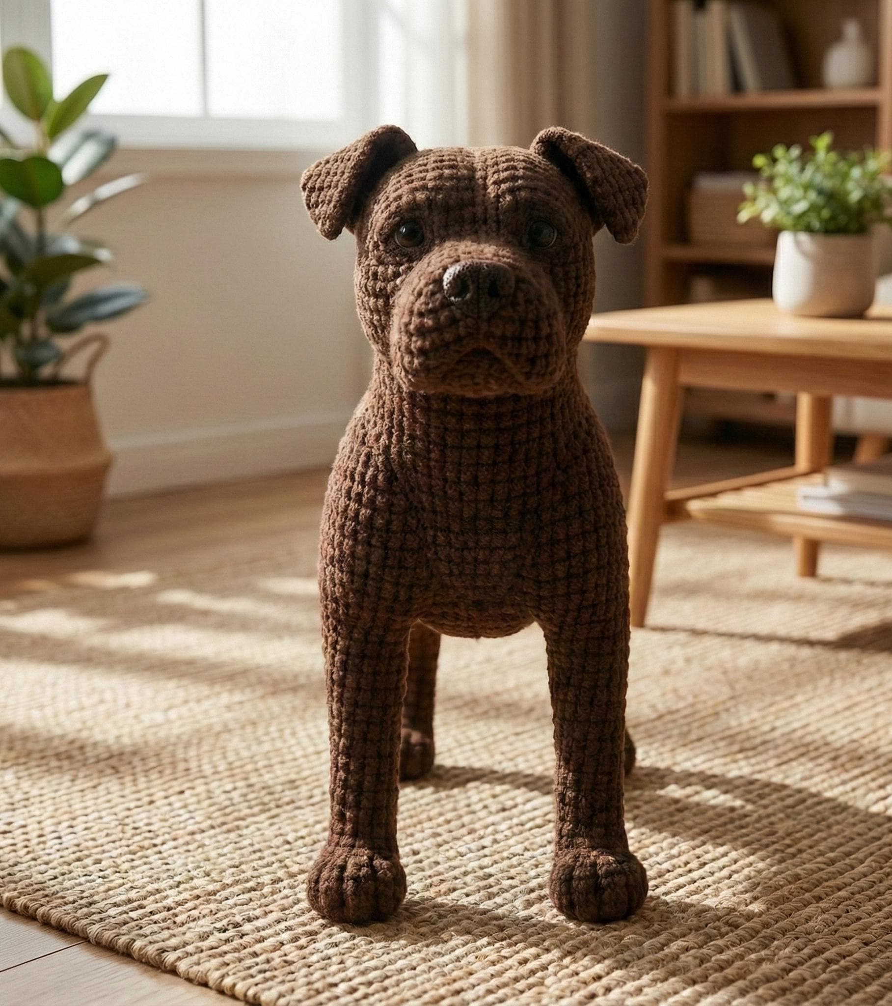 Amigurumi Cane Corso Crochet Pattern PDF – Realistic Italian Mastiff ...