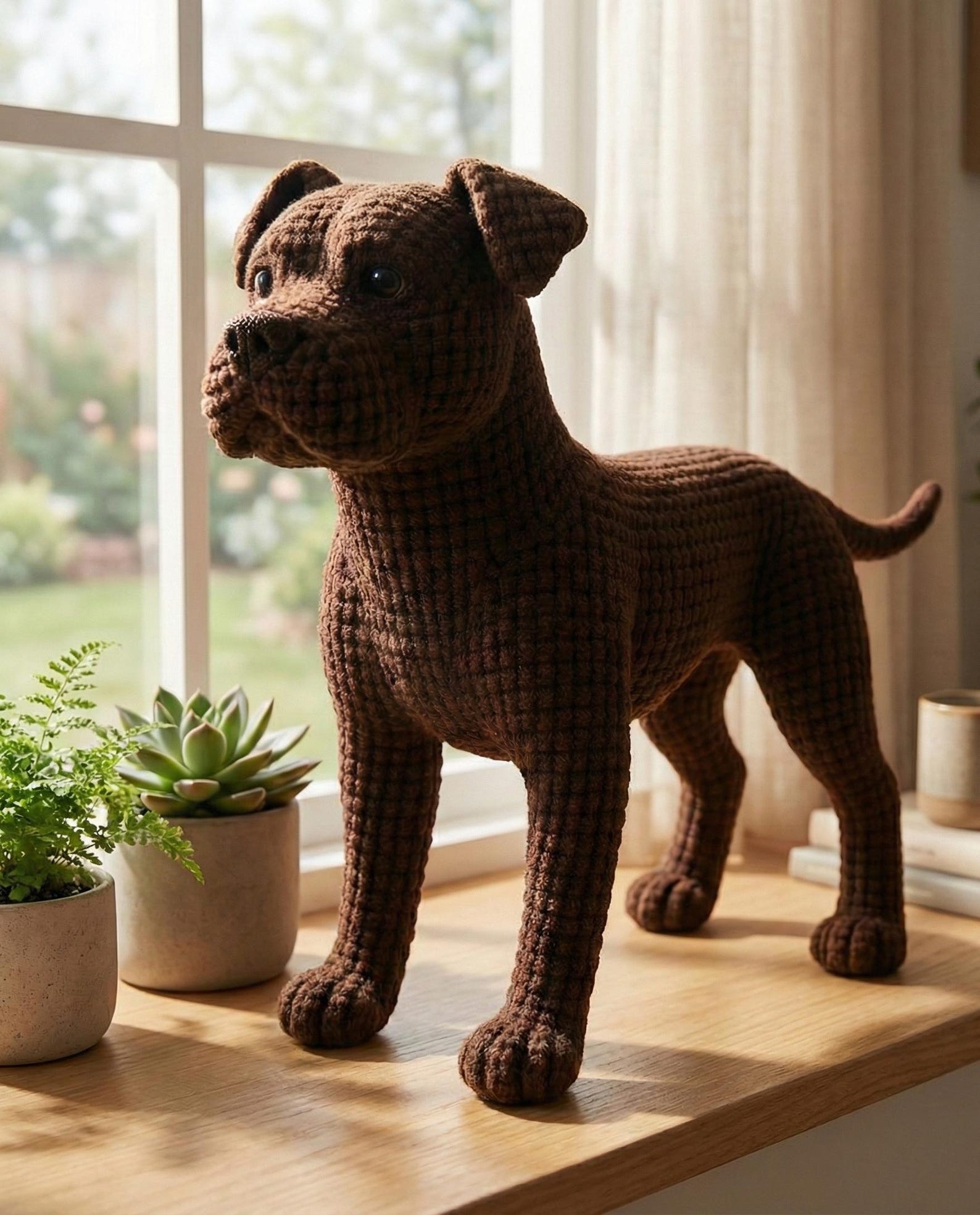 Amigurumi Cane Corso Crochet Pattern PDF – Realistic Italian Mastiff ...