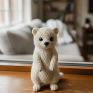 Groundhog Amigurumi Crochet Pattern DIY Woodland Plush Toy (PDF Pattern)