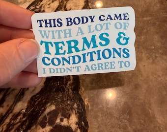 diabetes support stickers, chronic illness, medical humor, diabetes awareness sticker, mental health, diabetes, terms and conditions