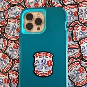 diabetes support stickers, chronic illness, medical device, diabetes awareness sticker, phone decal, type one, type one diabetes