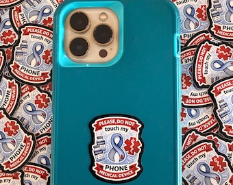diabetes support stickers, chronic illness, medical device, diabetes awareness sticker, phone decal, type one, type one diabetes