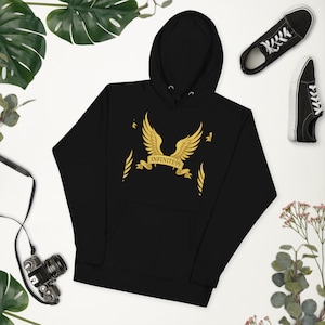 Unisex Cotton Blend Hoodie: Front Pocket, Matching Drawstring