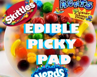 EDIBLE Fidget Toy! - PLUKS Classic - The Original Fidget Candy | Picky Pad Made with Edible Candy