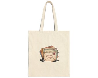 Snail Mail Tote | Vintage Brief Collage, Pen Pal Geschenk