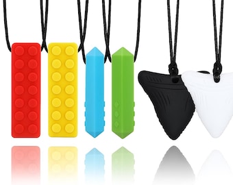 Colorful Sensory Necklace for children with Autism, ADHD, ADD