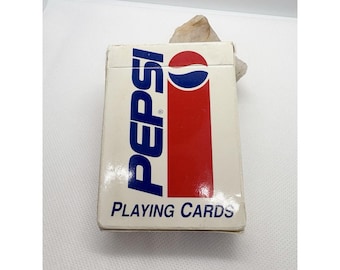 1998 Pepsi Logo Playing Cards Hoyle Complete Deck w/ Jokers Vintage Advertising