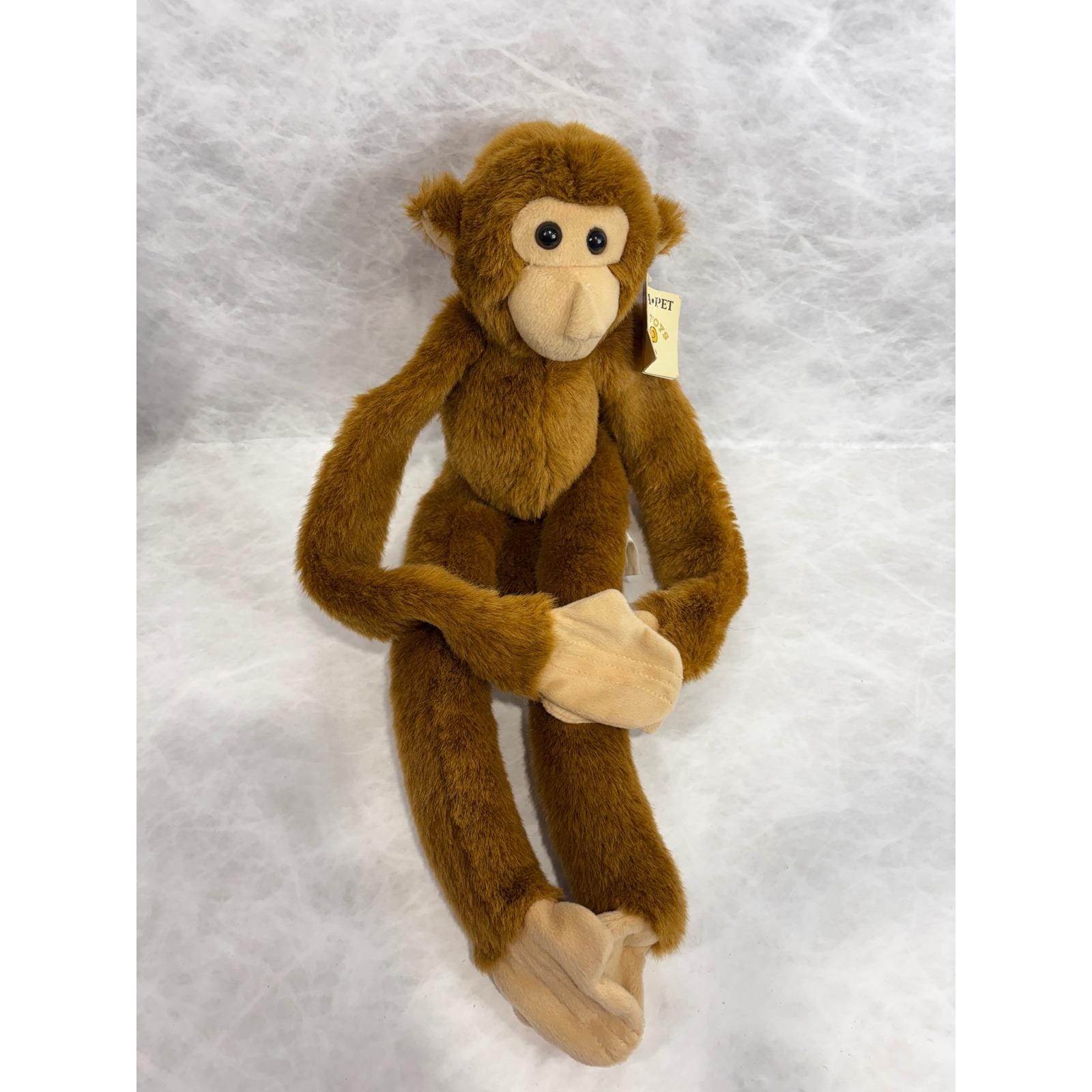 Vintage Rushton Pink Zippy the Monkey Doll (J417) - 2000toys